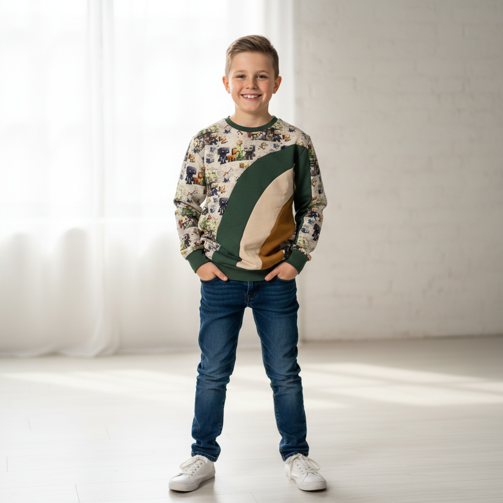 Minecraft Pullover Junge