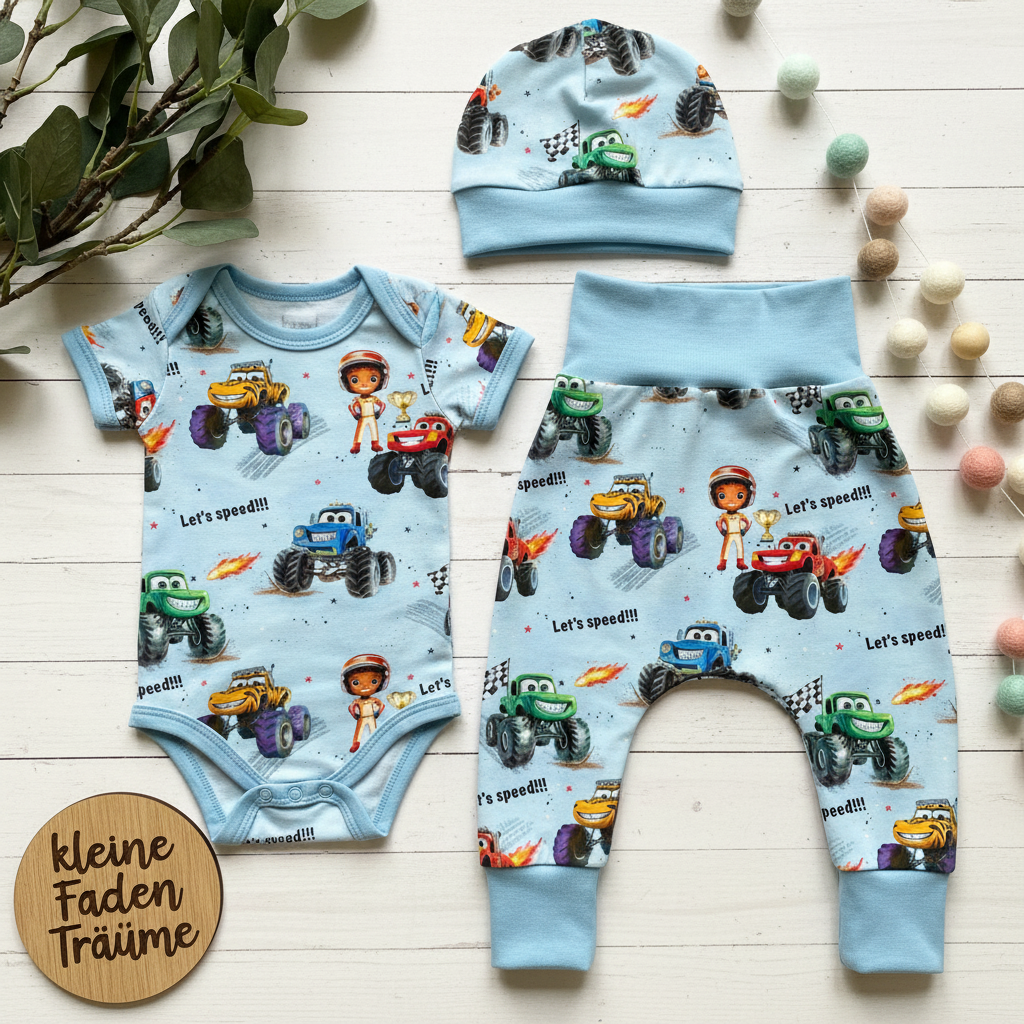 Monster Trucks 3-teiliges Set