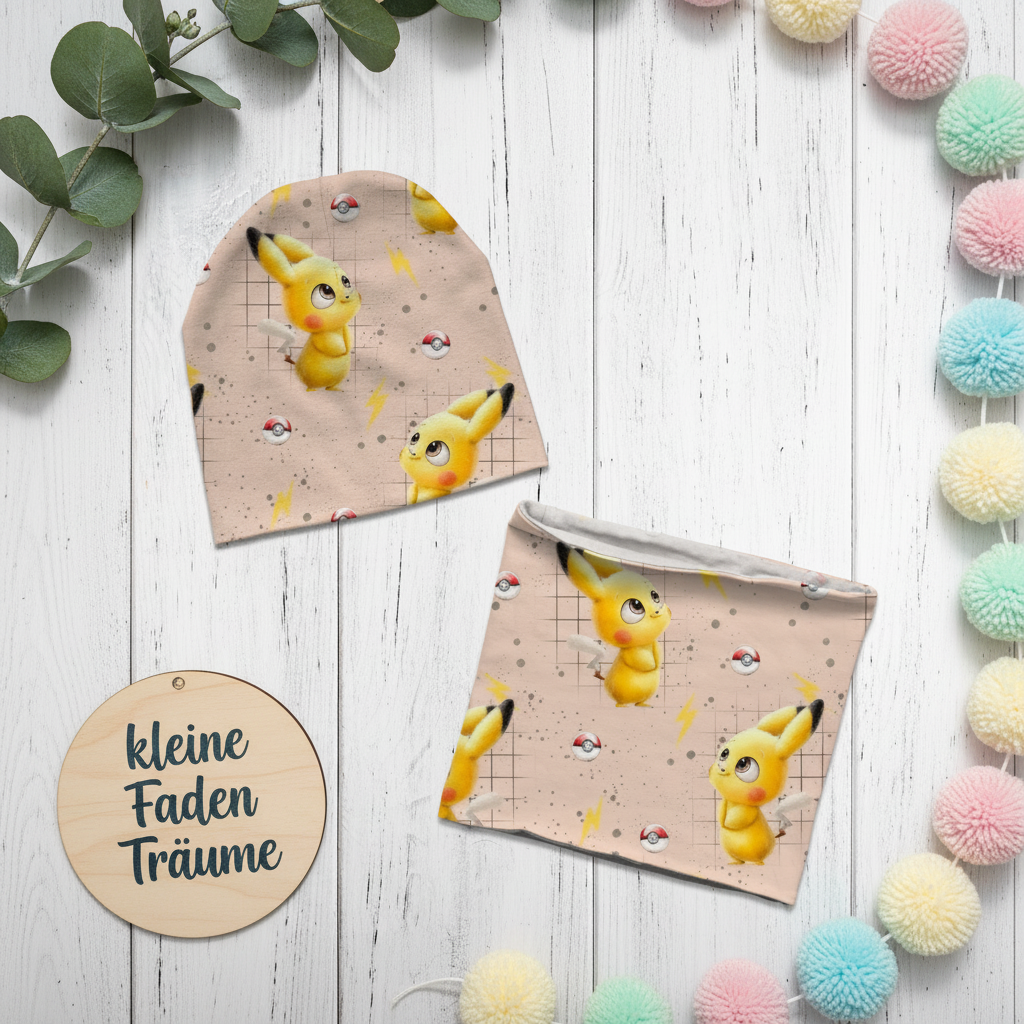 Pikachu Set Flatlay