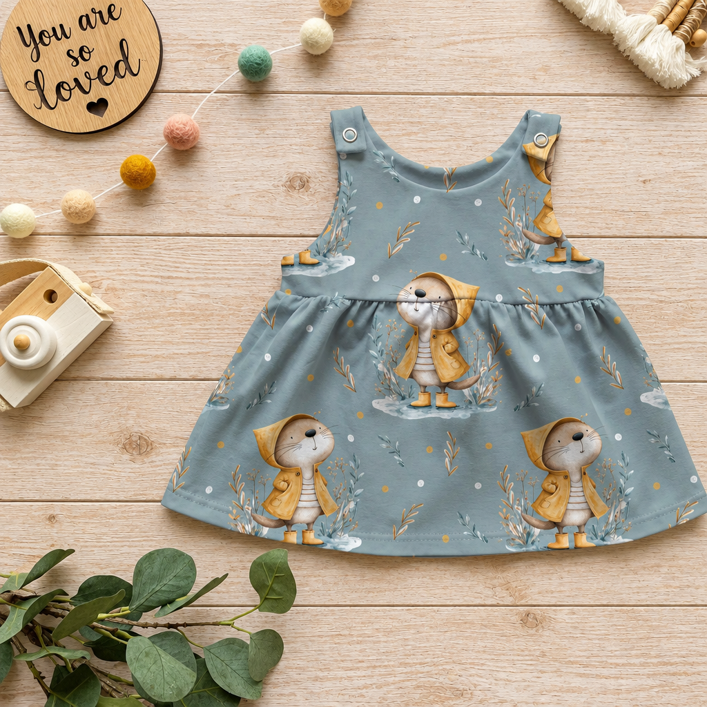 Rainy Mouse Latzkleid Flatlay
