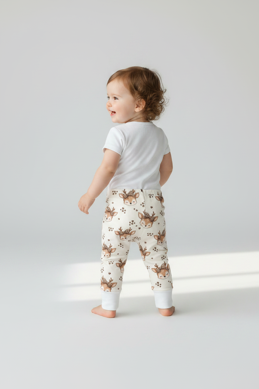 Reh Leggings von hinten