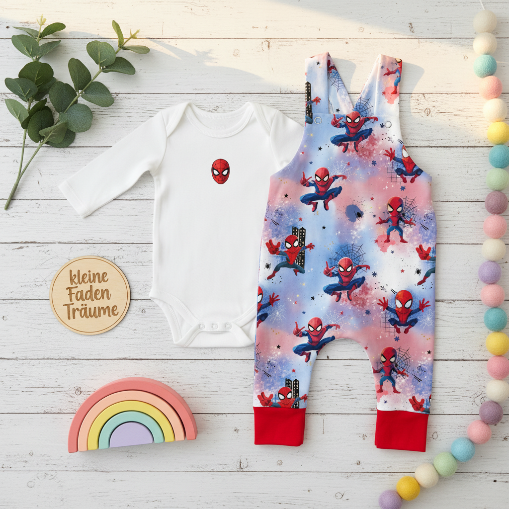Spiderman Set Flatlay