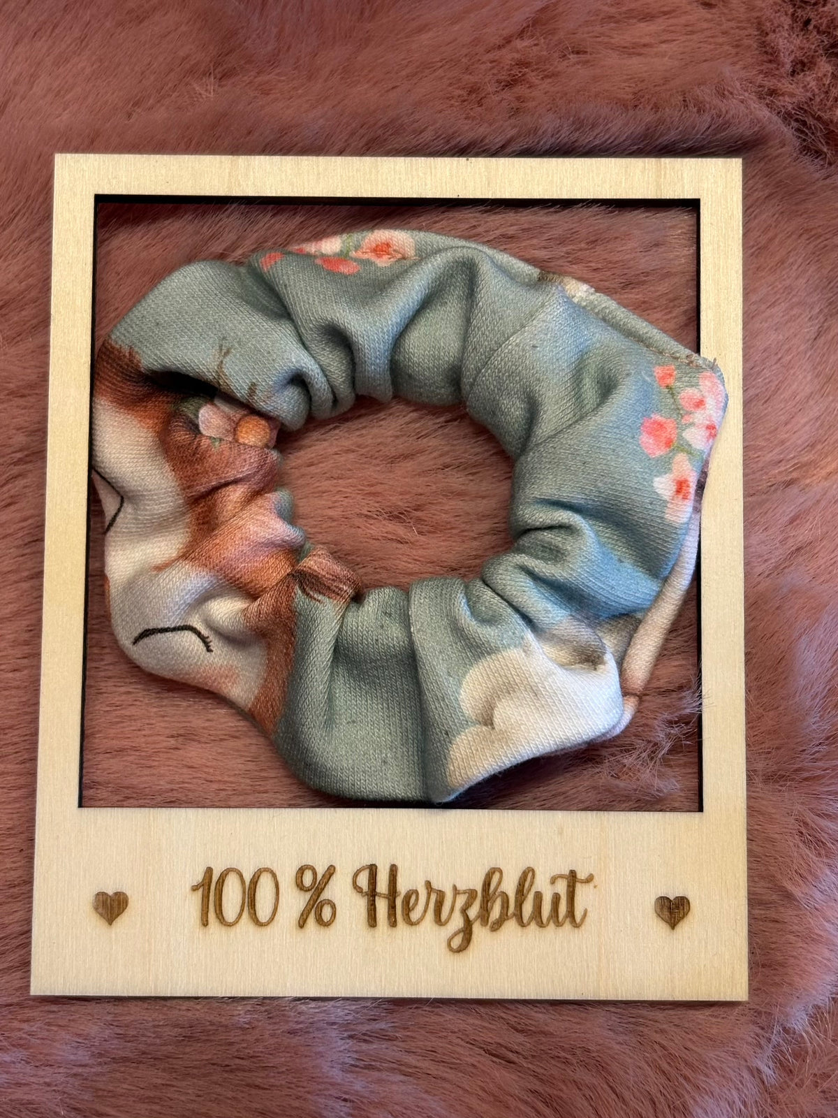 Handmade Scrunchie „Eulen“ – 3 Größen