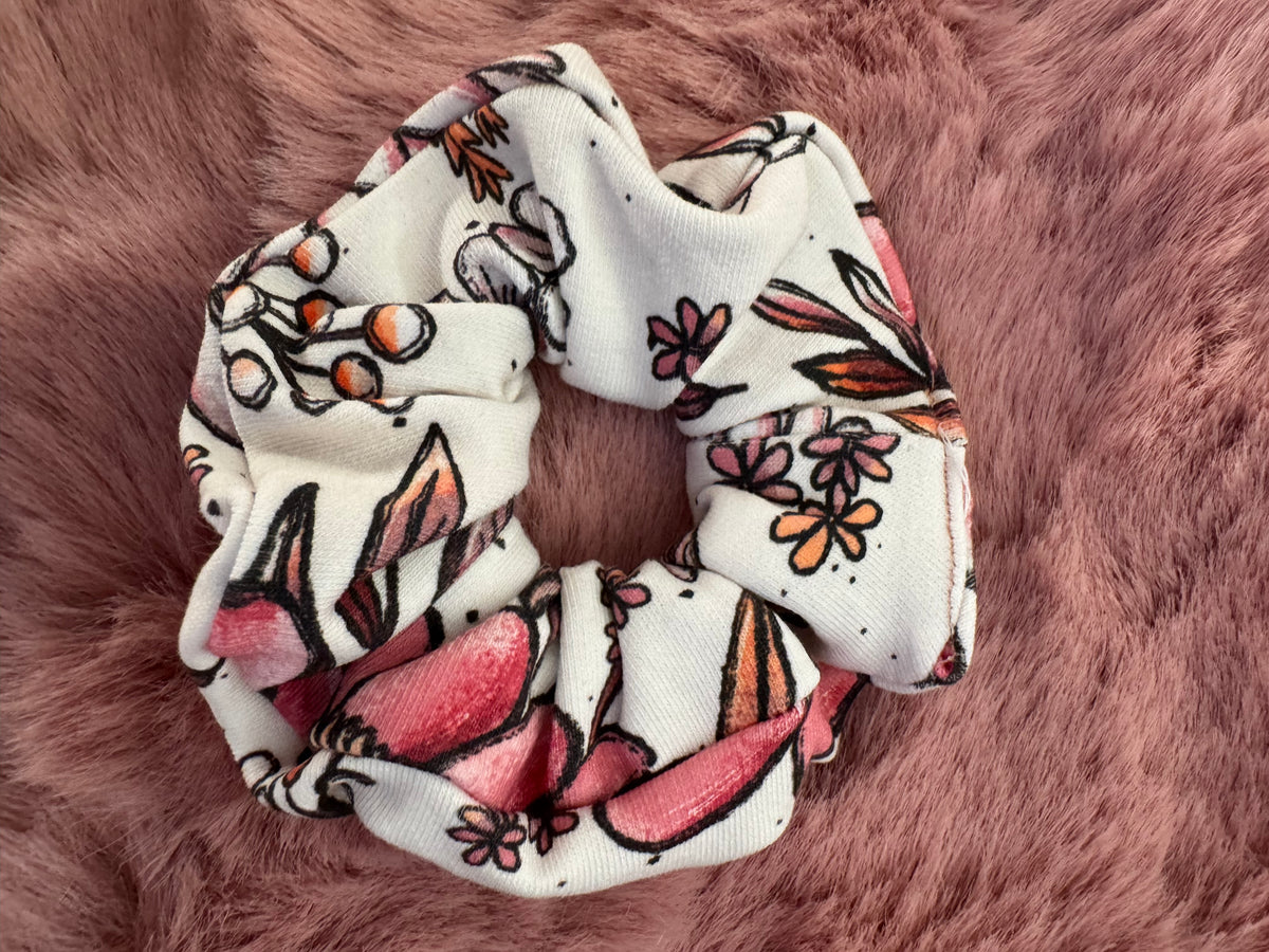 Handmade Scrunchie „Wildblumen“ – 3 Größen