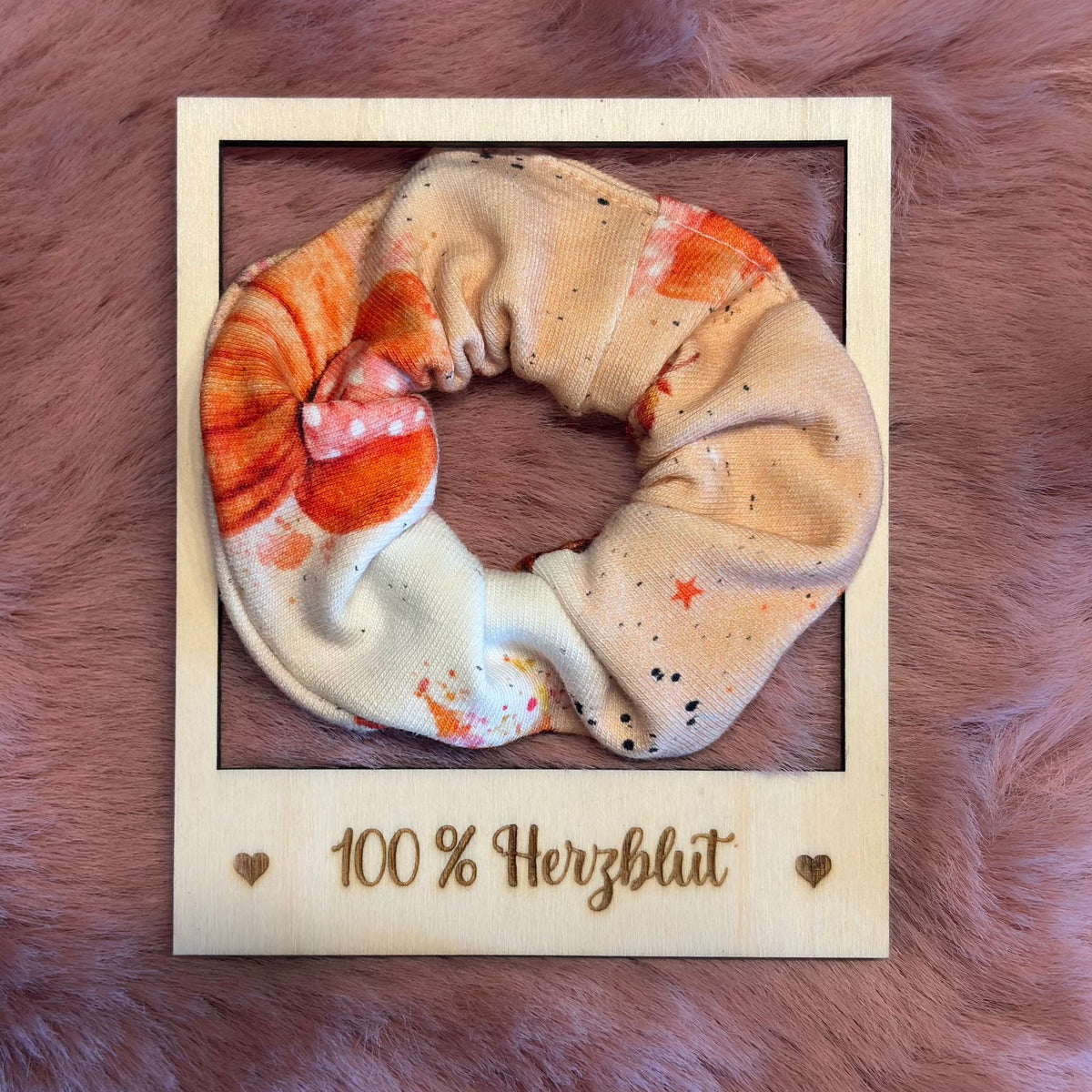 Handmade Scrunchie „Herbstzauber“ – 3 Größen