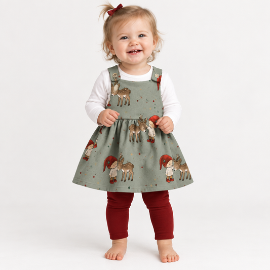 Wichtel & Reh Latzkleid Mädchen