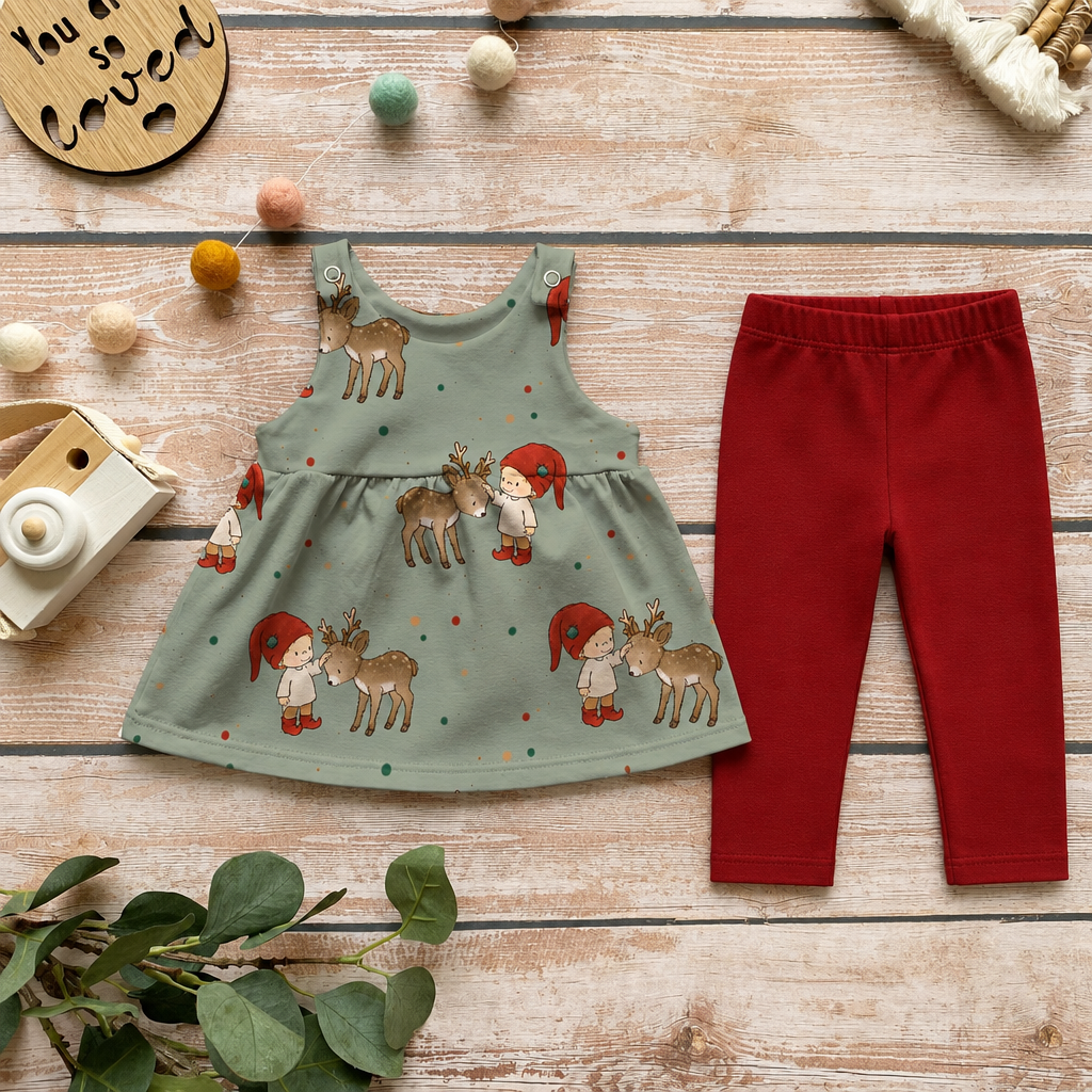 Wichtel & Reh Set Flatlay