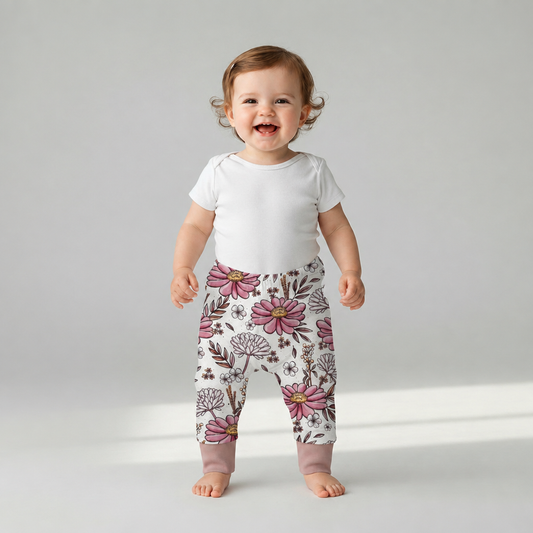 Wildblumen Leggings vorne 1:1